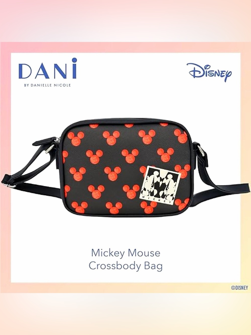 Dani by Danielle Nicole Mickey Mouse Crossbody